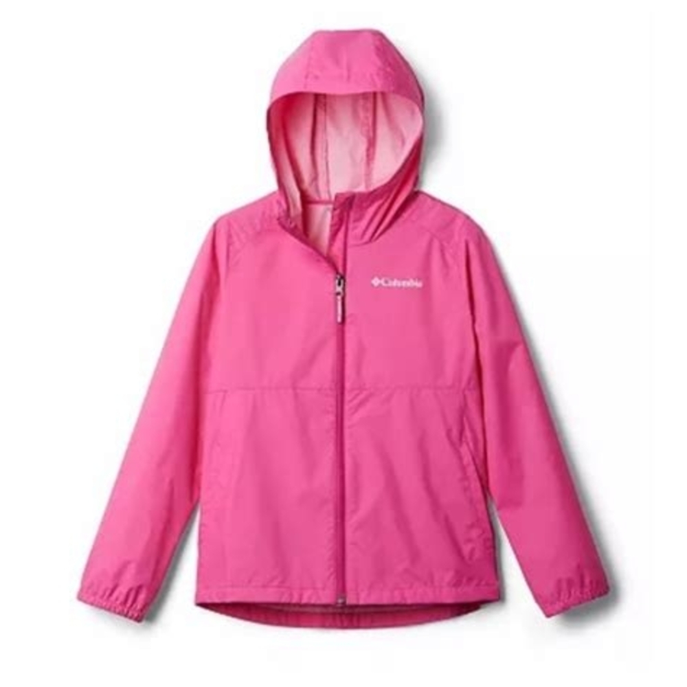 Columbia Girls Switchback II Rain Jack Pink Size S(7/8)